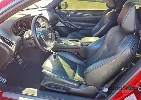 2019 Infiniti Q60 Red Sport 400 z USA, uszkodzony, nr VIN JN1FV7EK1KM360651